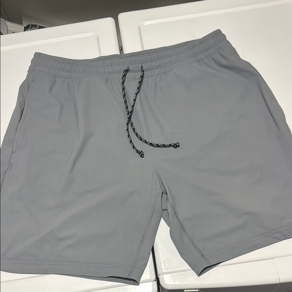 RHONE Gray Resort Shorts